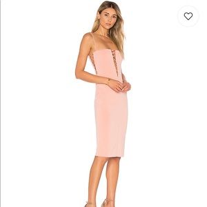 Bec & Bridge Metamorphic Dress in Blush - Revolve